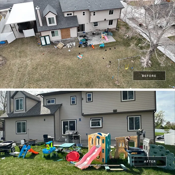 Backyard Home Makeover